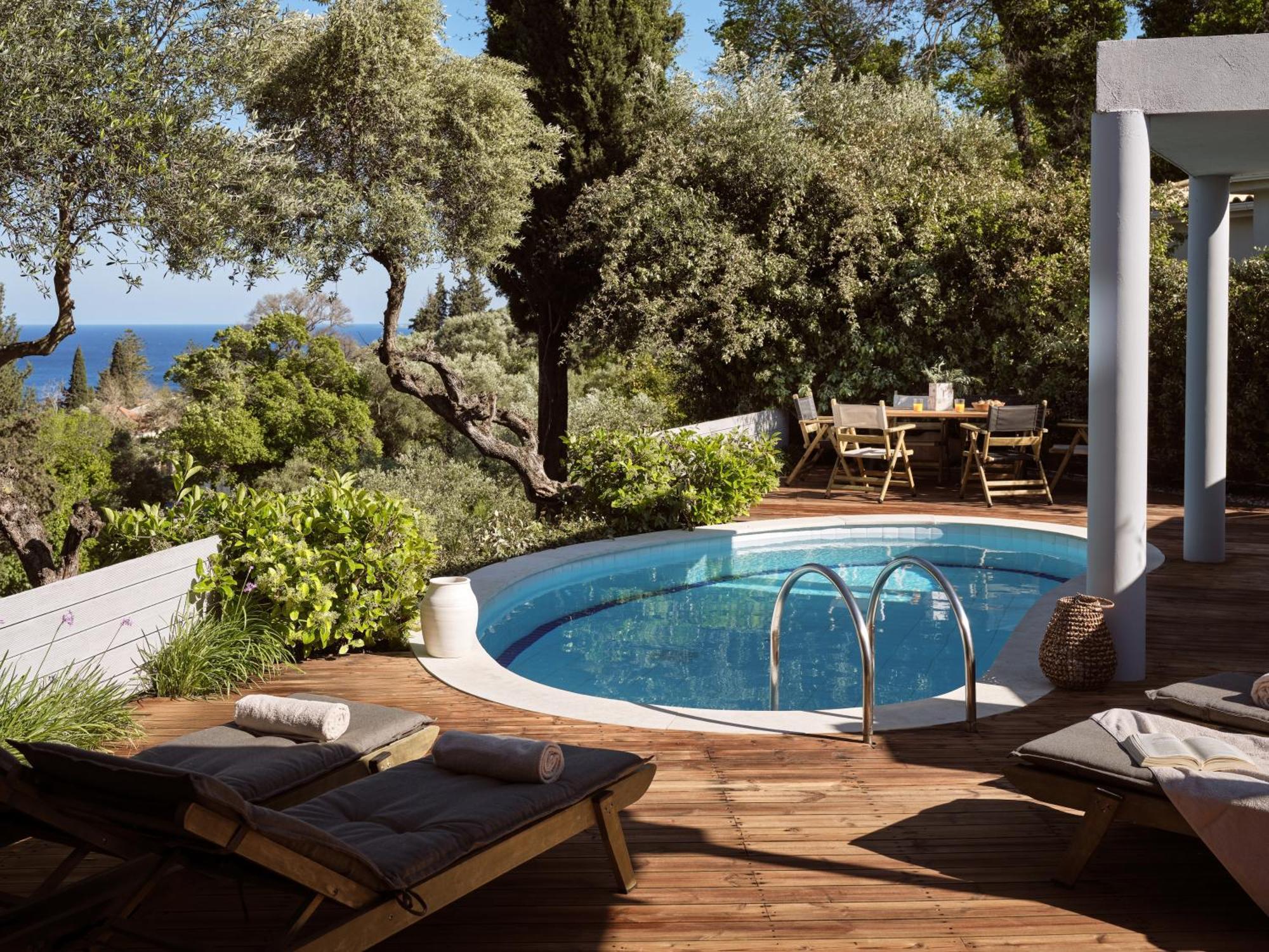 Chris & Jo Villas, Enchanting Escapes, With Heated Pools & Seaviews By Thinkvilla مدينة زاكينثوس المظهر الخارجي الصورة