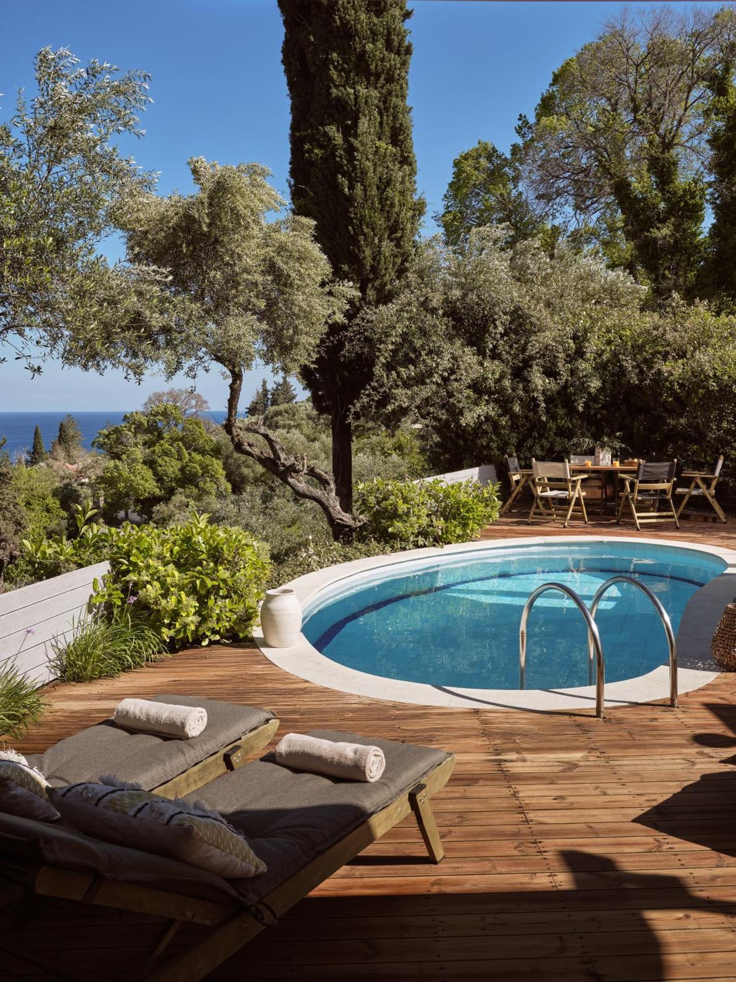 Chris & Jo Villas, Enchanting Escapes, With Heated Pools & Seaviews By Thinkvilla مدينة زاكينثوس المظهر الخارجي الصورة
